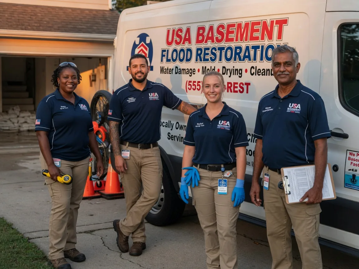 Basement Flood Cleanup company in Pleasant Lake, IN